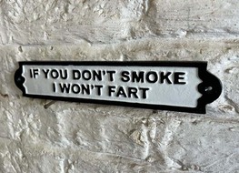 If you dont smoke sign